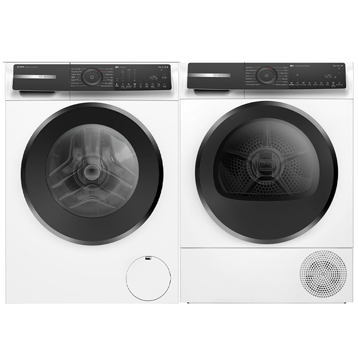 Tvättmaskin med Torktumlare Bosch WGH256AESN-WQH245B9SN Serie 6 i-DOS Vit