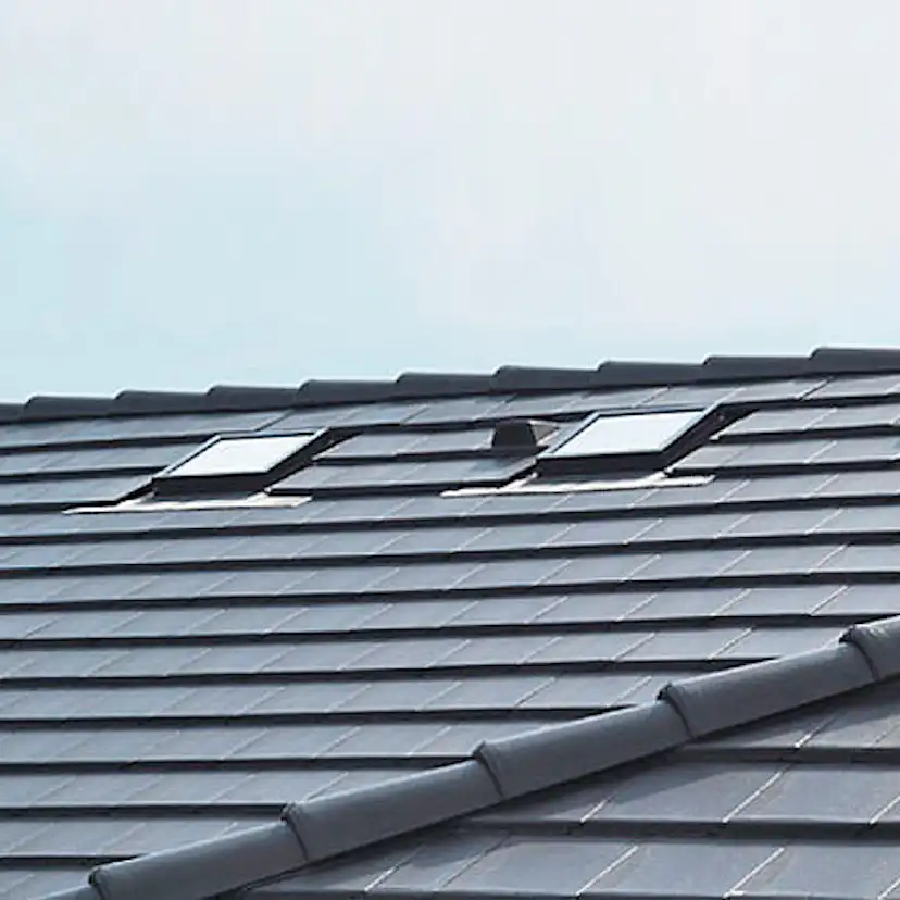 Ljustunnel Velux TLR för Slätt Tak Fast Rör