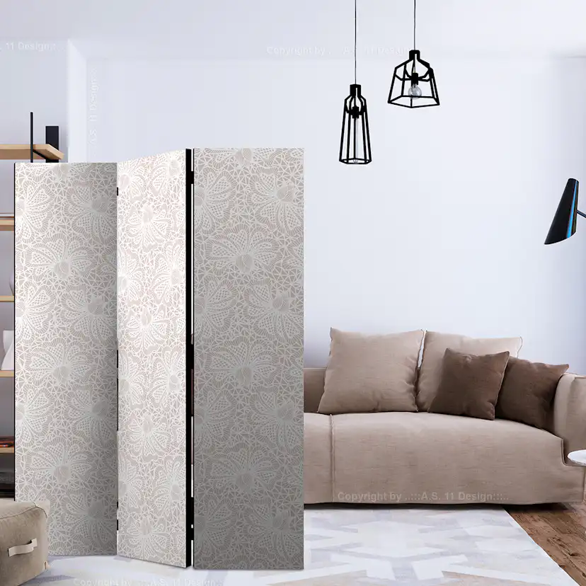 Rumsavdelare Arkiio Knitted Ornaments 135x172 cm