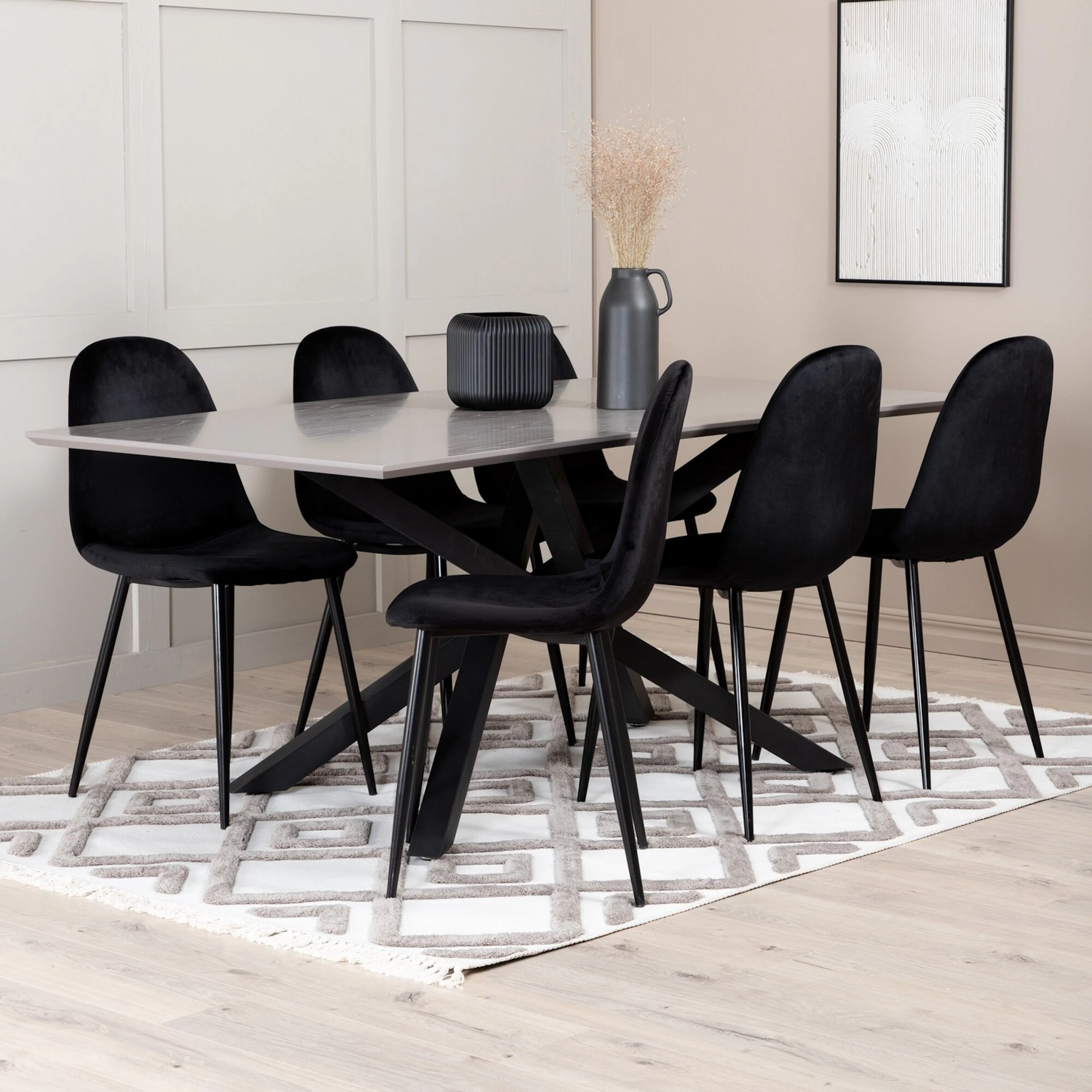 Matgrupp Venture Home Piata med 6 Pobbie Stolar GR22262