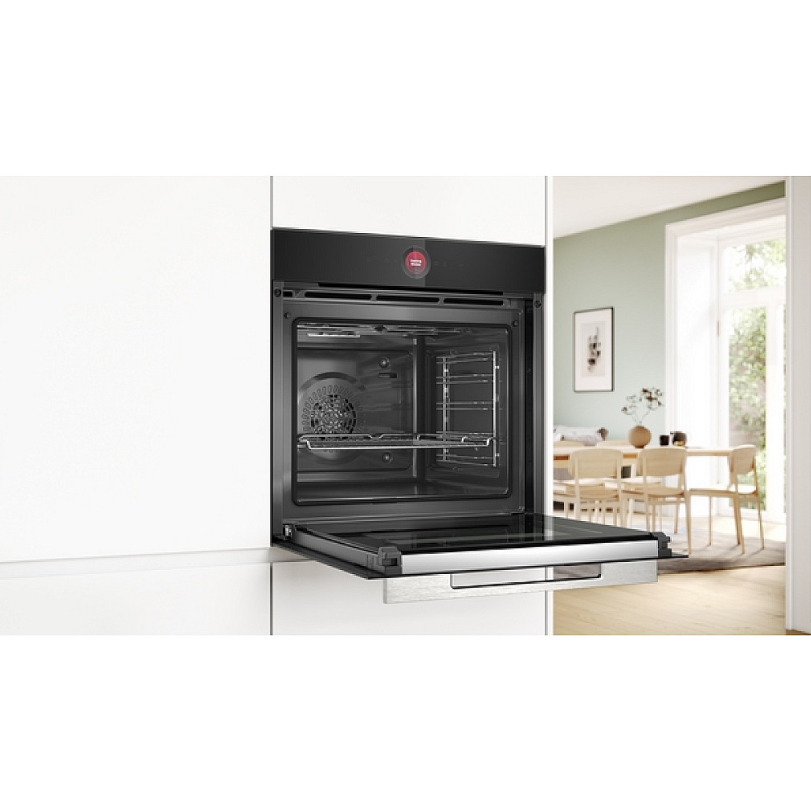 Ugn och Mikro Bosch HBG7742B1 + CMG7241B1 Serie 8 Svart