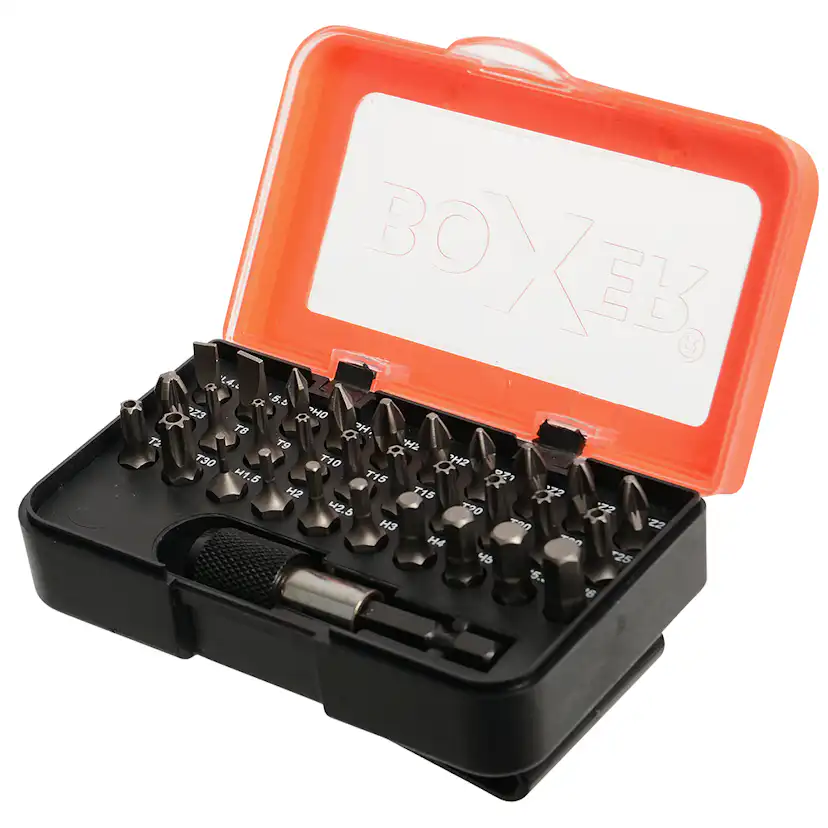 Bitsats Boxer 31-delar S2-stål