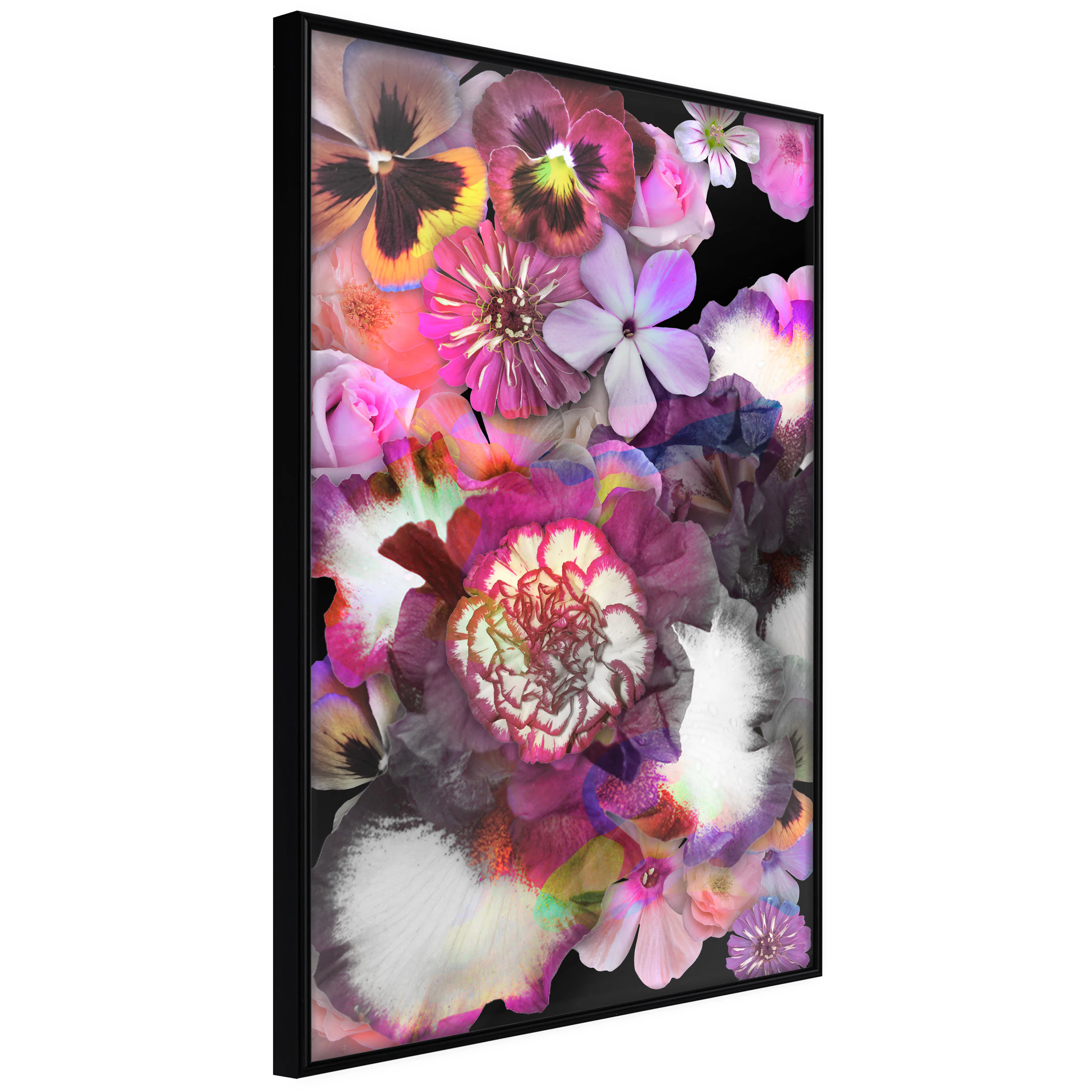 Affisch - Harmony of Colours [Poster] 40x60 Svart ram, 40x60 cm