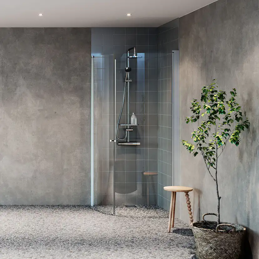Duschhörn Contura Shower Showerama Rund
