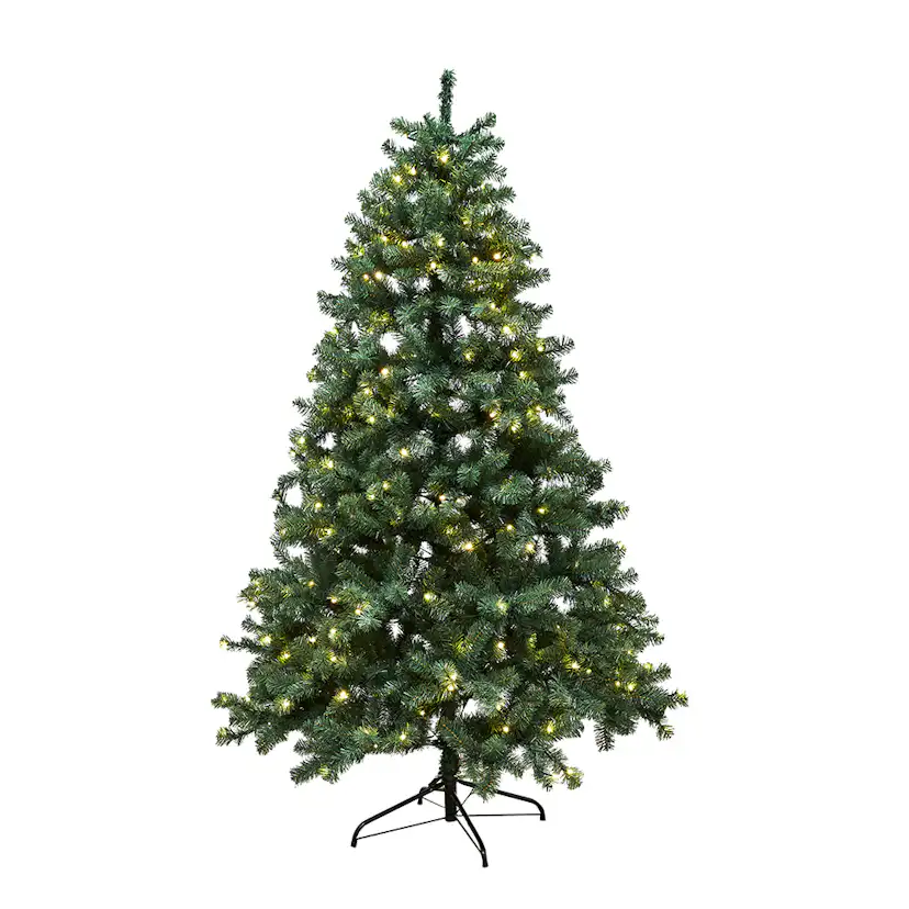 Plastgran Nordic Winter Aske LED