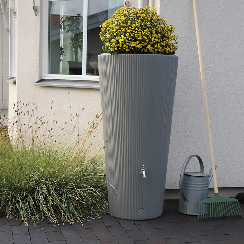 Vattentunna Flexigarden Mälaren 220 l med Kran