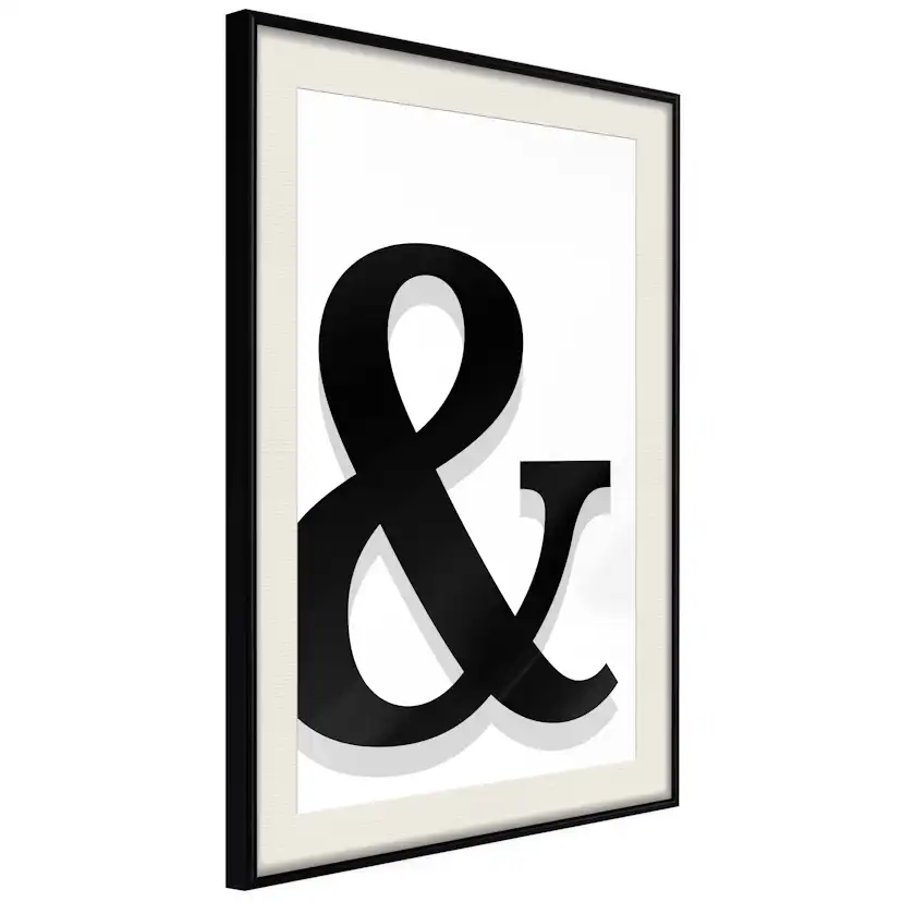 Poster Artgeist Affisch Decorative Letter