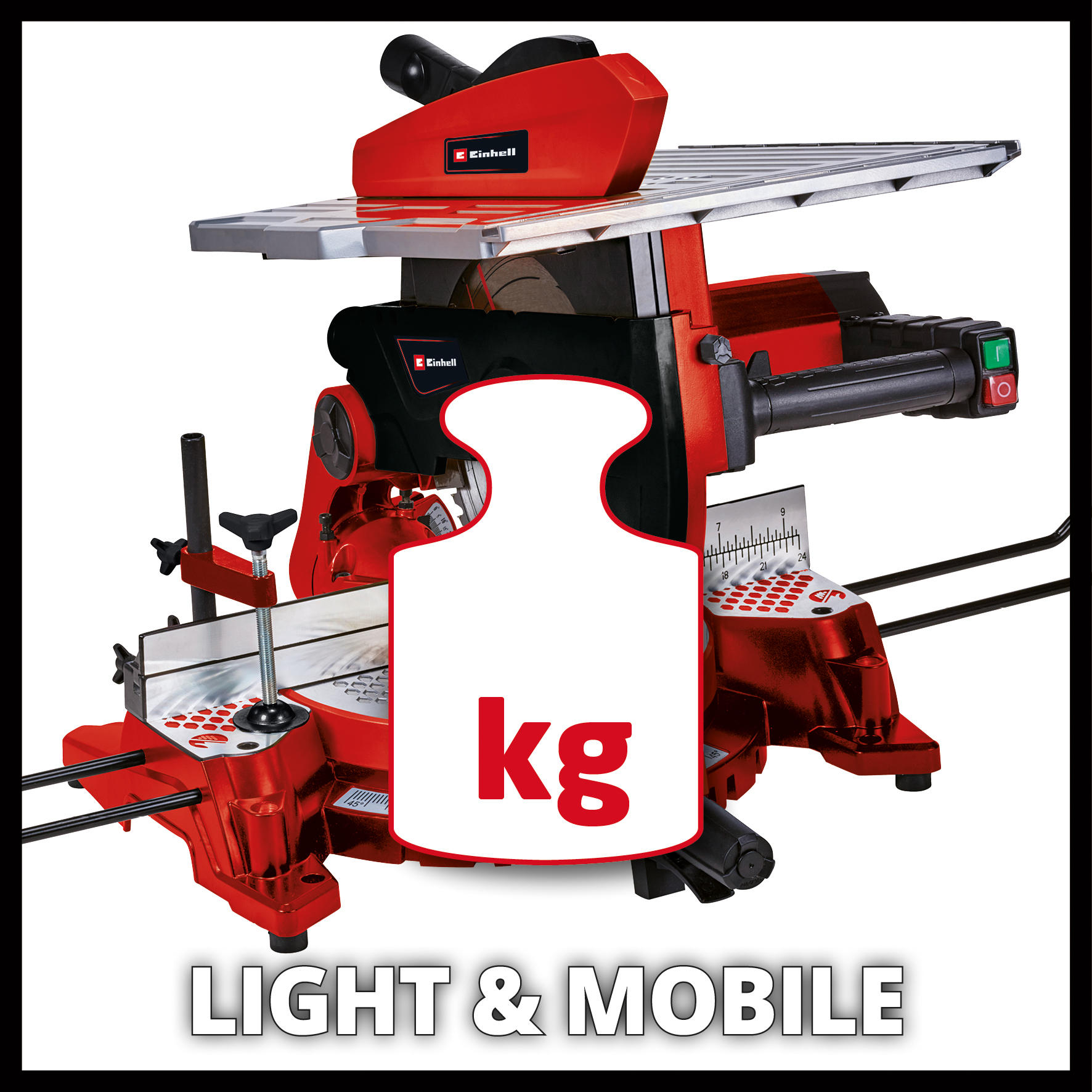 Geringssåg Einhell TC-MS 3017 Tmed Övre Bord