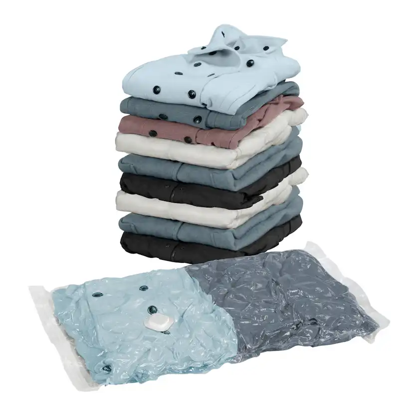 Vakuumpåse WENKO Vakuum Platsbesparande Klädförvaring S 5-pack ink Pump