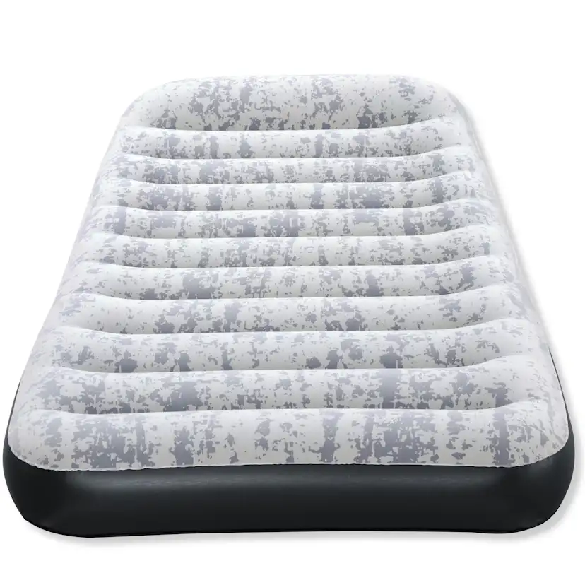 Uppblåsbar madrass Bestway Inbyggd Pump Tritech Airbed Twin Fashion Flock