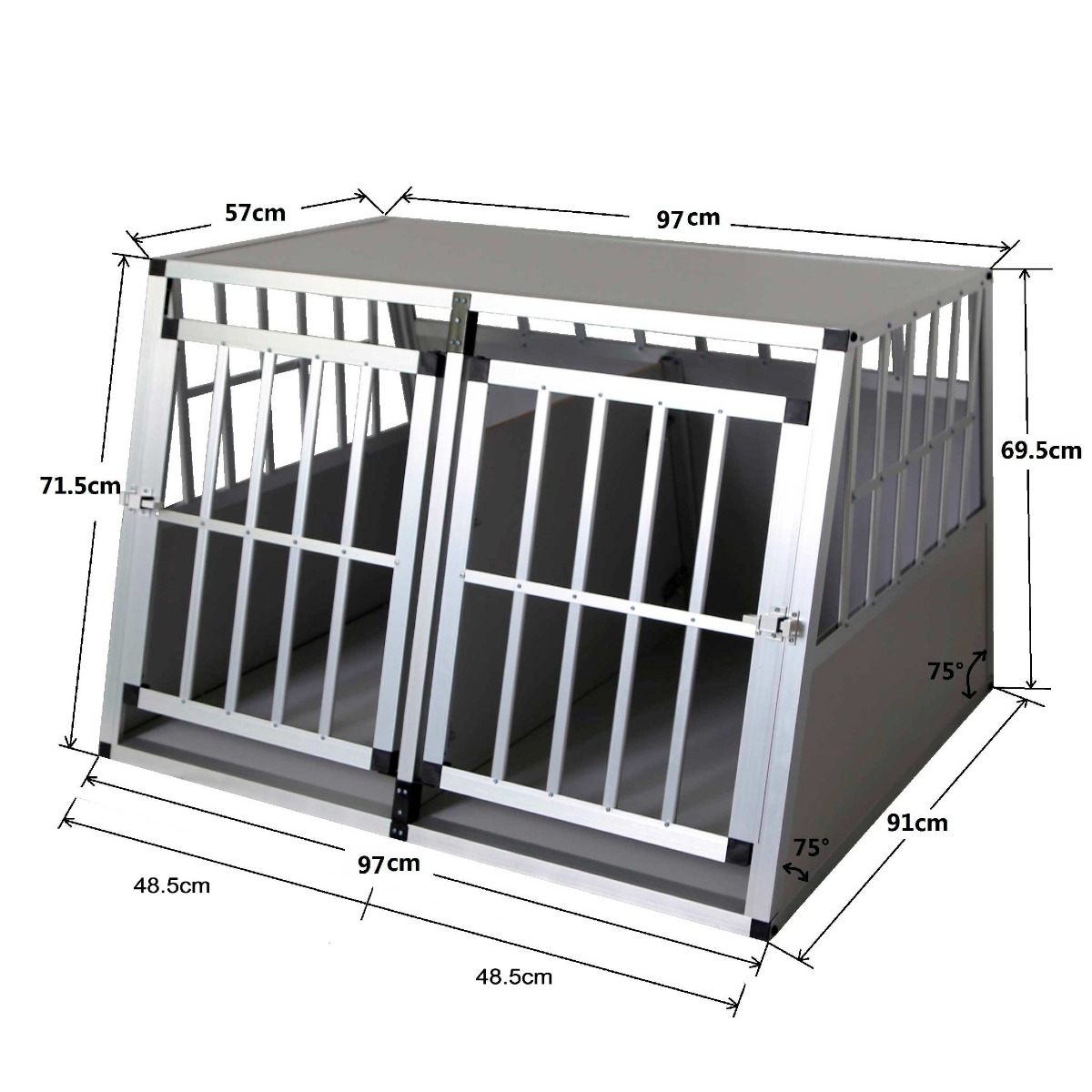 Hundbur Trekker XL 97x90x69,5 cm