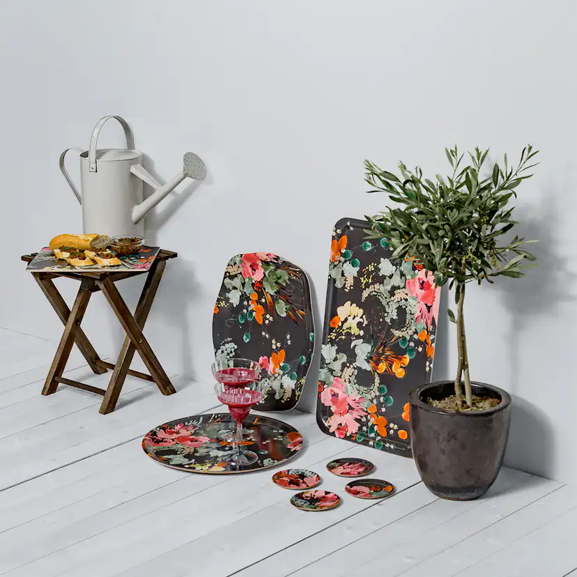 Bricka Åry Trays Garden Bouquet