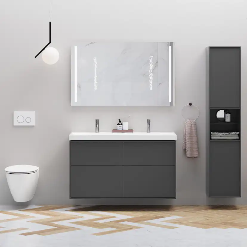 Tvättställsskåp Ifö Sense Art med 4 Lådor