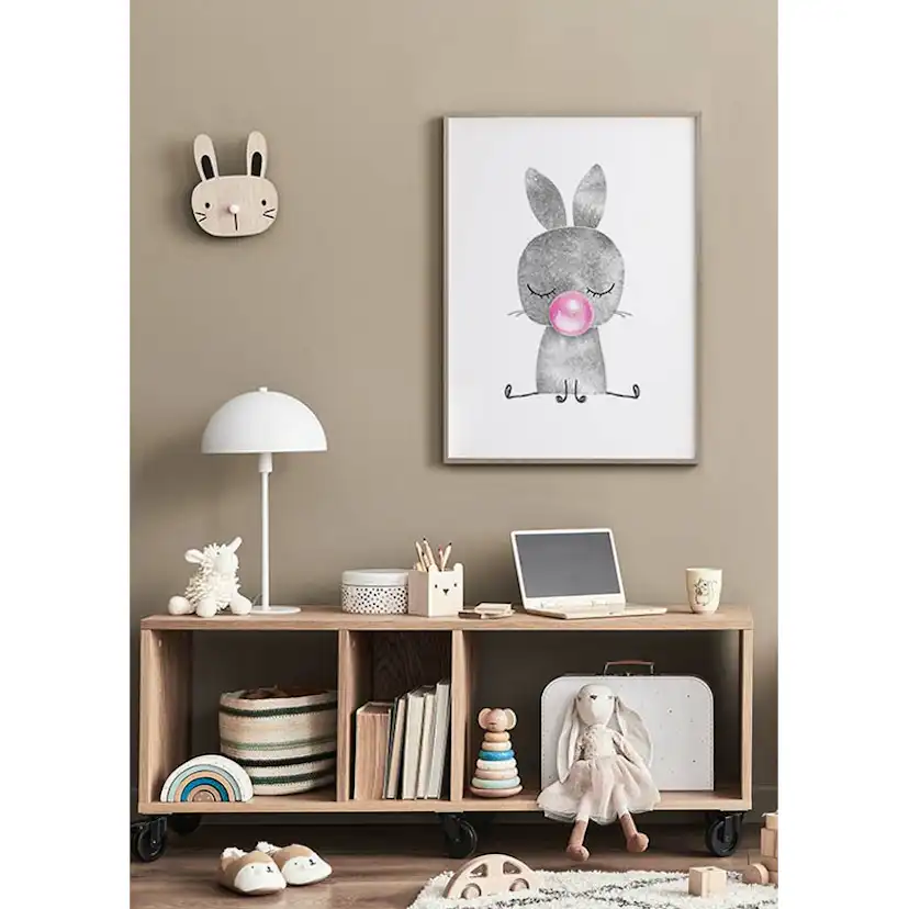 Poster Gallerix Bubblegum Rabbit