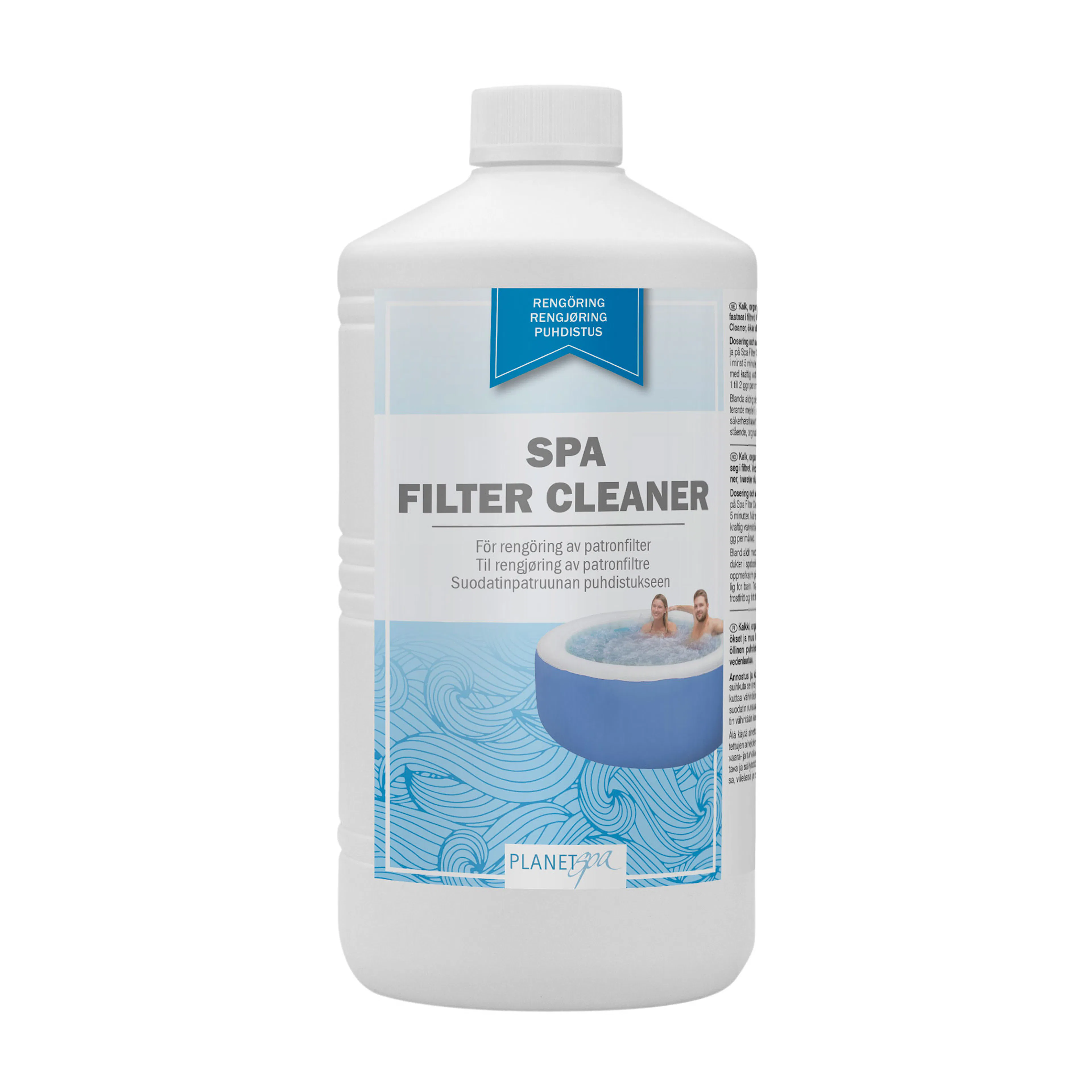 Filterrengöring Planet Spa Filter Cleaner för Pool & Utespa