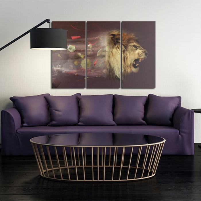 Tavla Arkiio Lejon Abstrakt