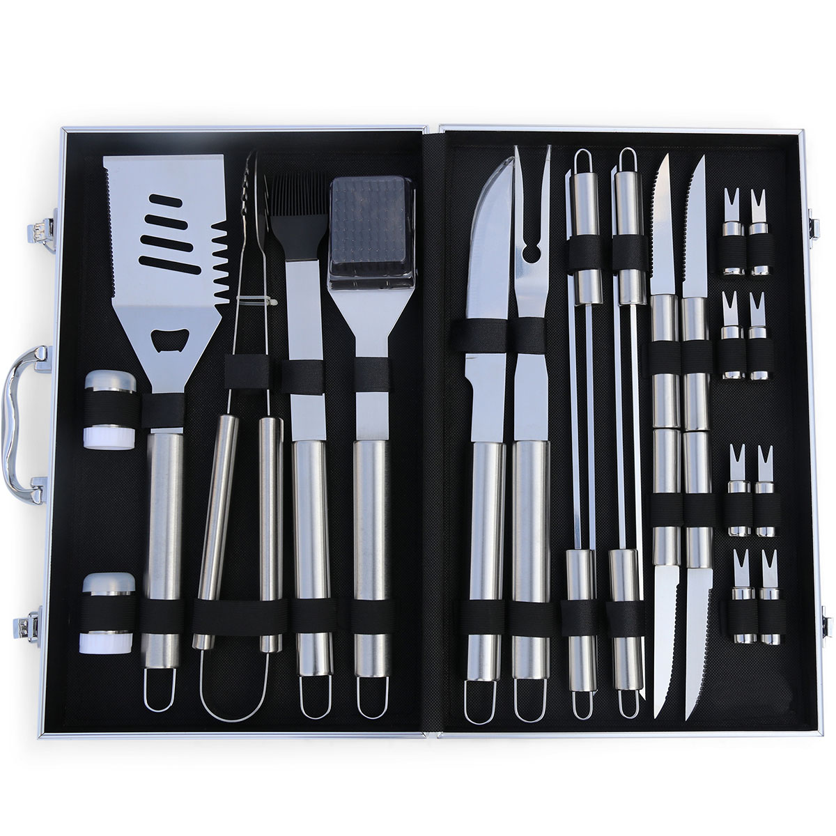 Grillverktyg Metalcraft 24 Delar