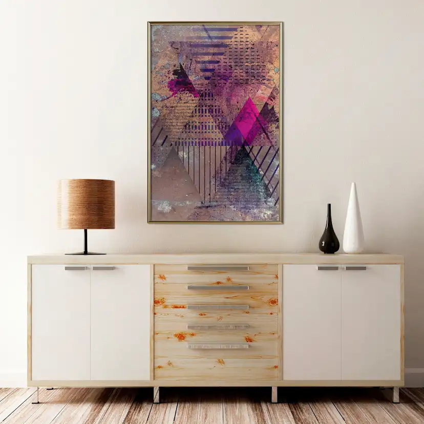 Poster Artgeist Affisch Honey Abstraction