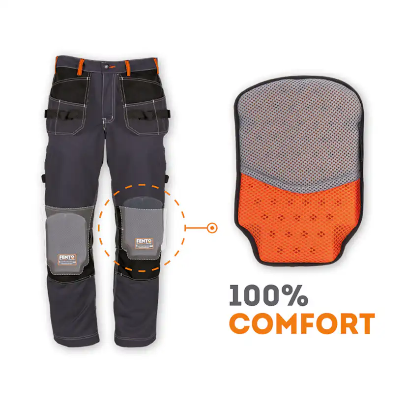 Knäskydd Tebo Fento 100