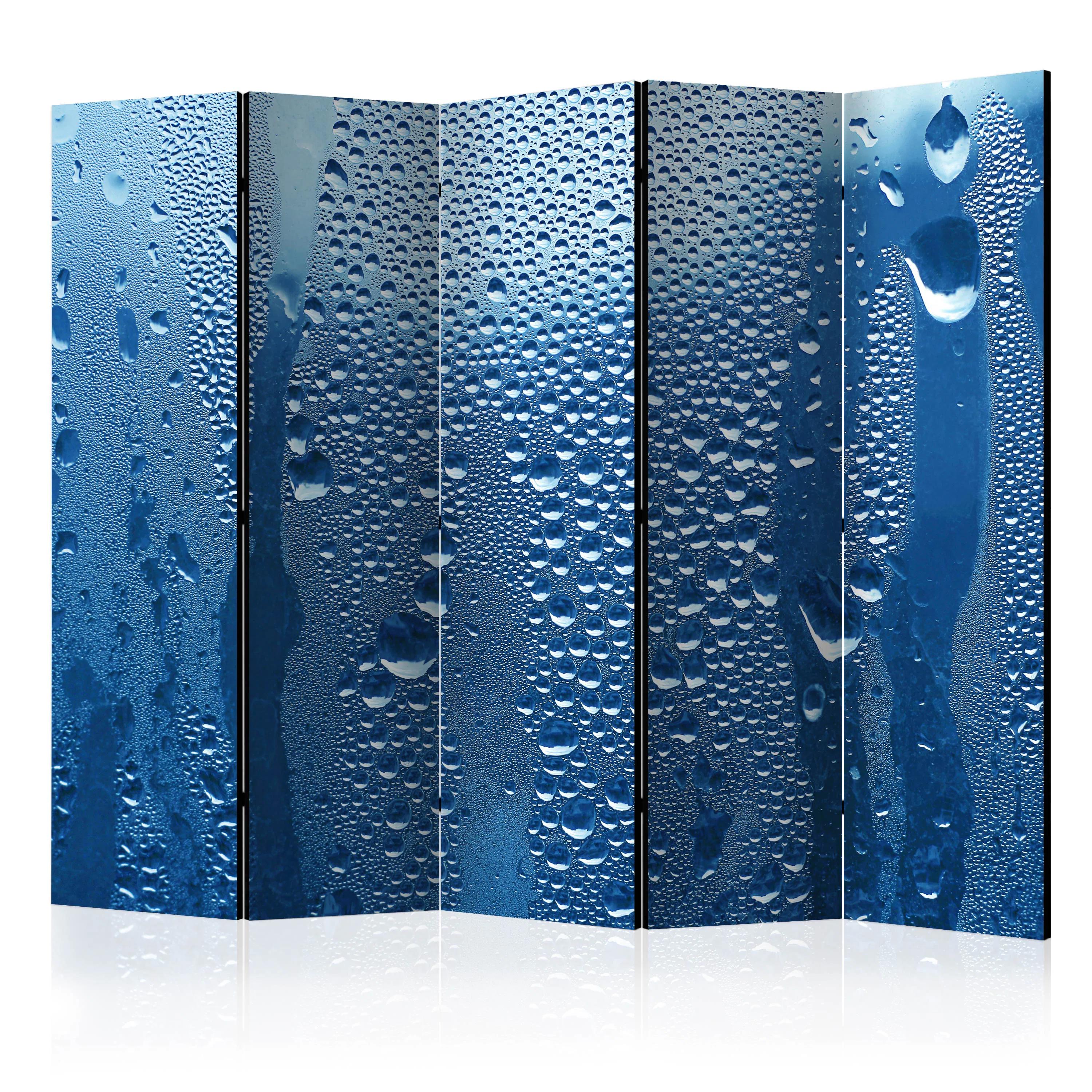 Rumsavdelare Arkiio Water Drops on Blue Glass II 225x172 cm