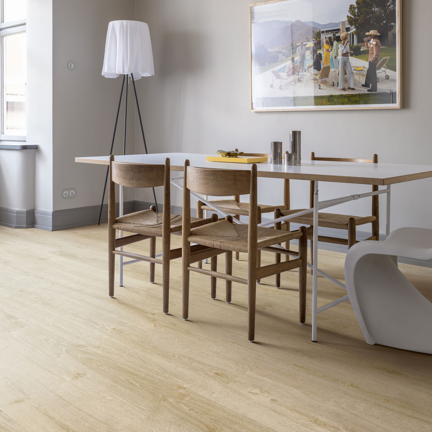 Vinylgolv Pergo Glomma Pad Pro Grey Irish Oak