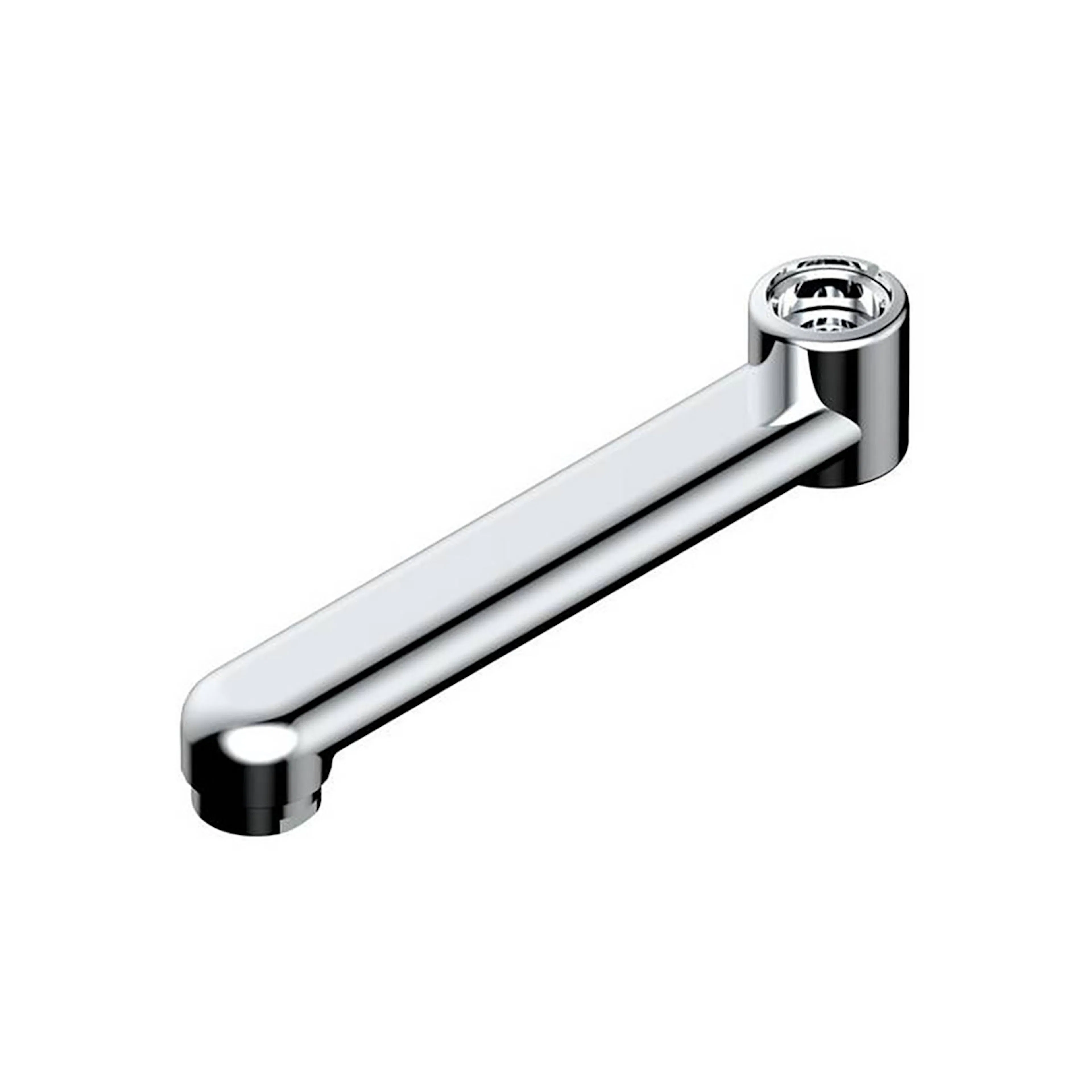 Svängbar pip rak L=150 150 mm