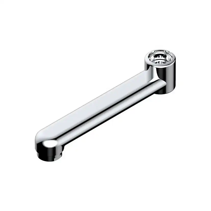 Svängbar pip rak L=150 150 mm