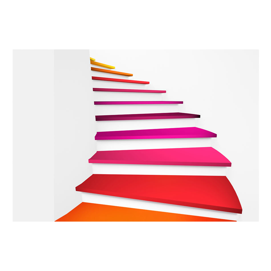 Fototapet Arkiio Colorful Stairs