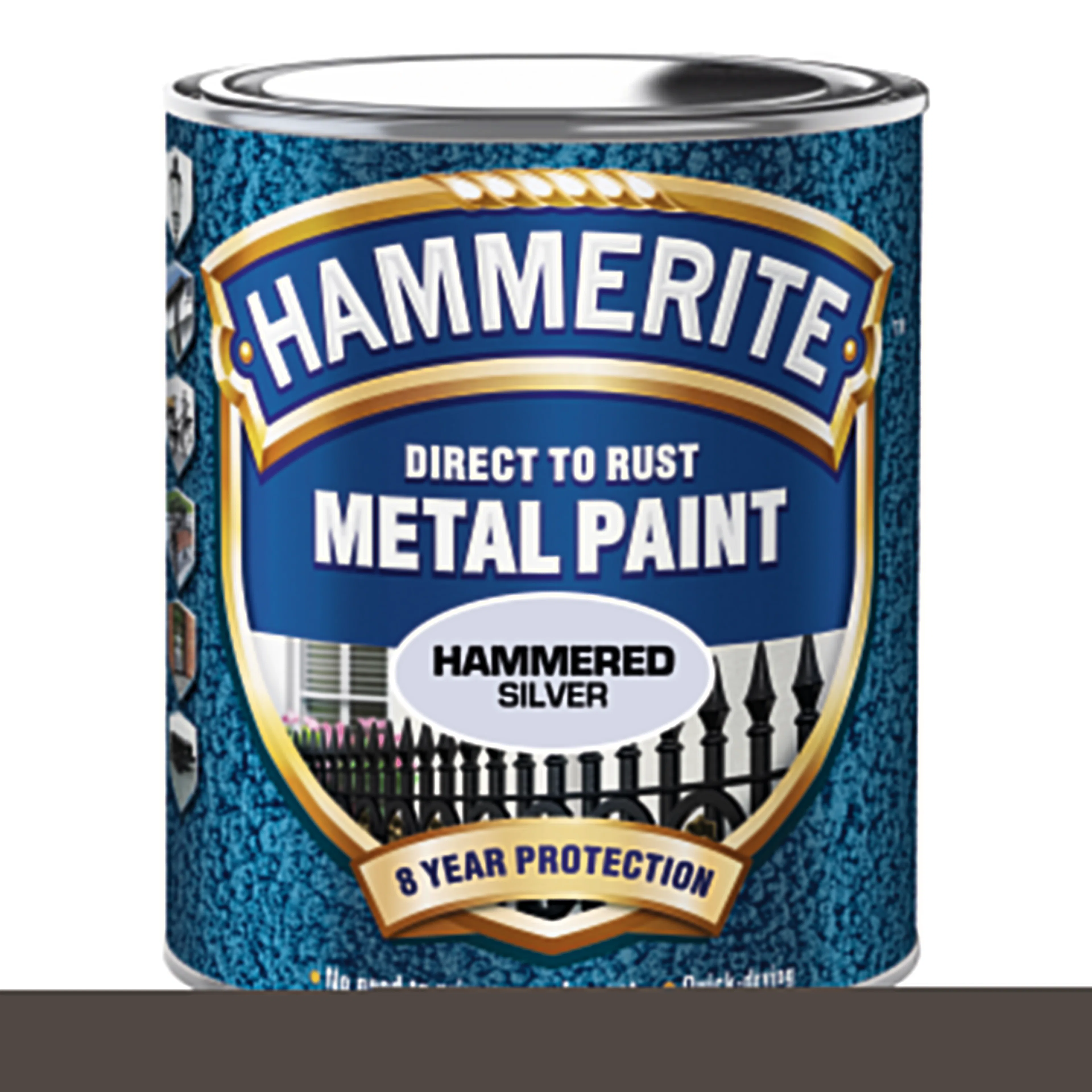 Rostskyddsfärg Hammerite Hammarlack Silver 2,5L