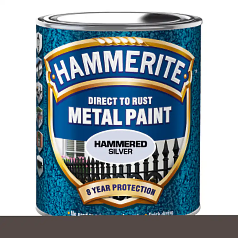 Rostskyddsfärg Hammerite Hammarlack Silver 2,5L