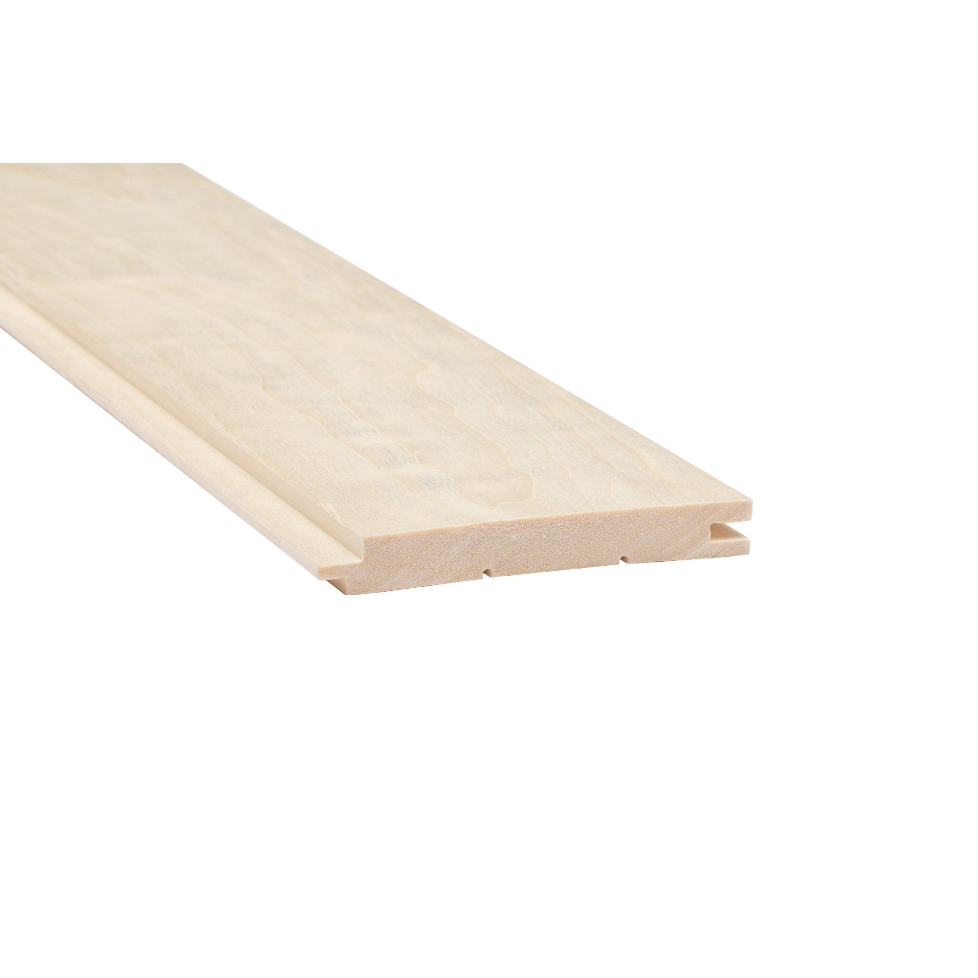 Bastupanel Sauna Sweden Asp STS4  15x120x2400 mm Längd: 2400 mm