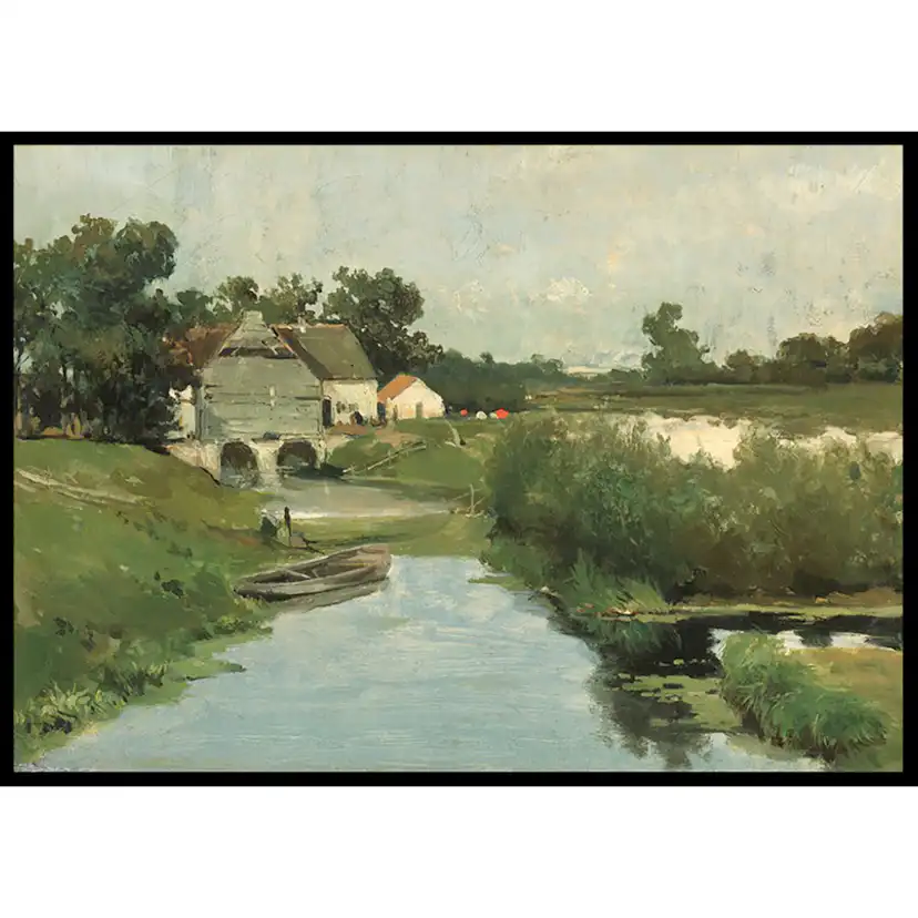 Poster Gallerix Zomerdag By Jan Hendrik Weissenbruch