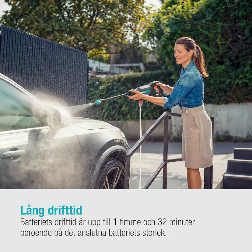 Mellantryckstvätt Garden AquaClean 24/18V utan Batteri