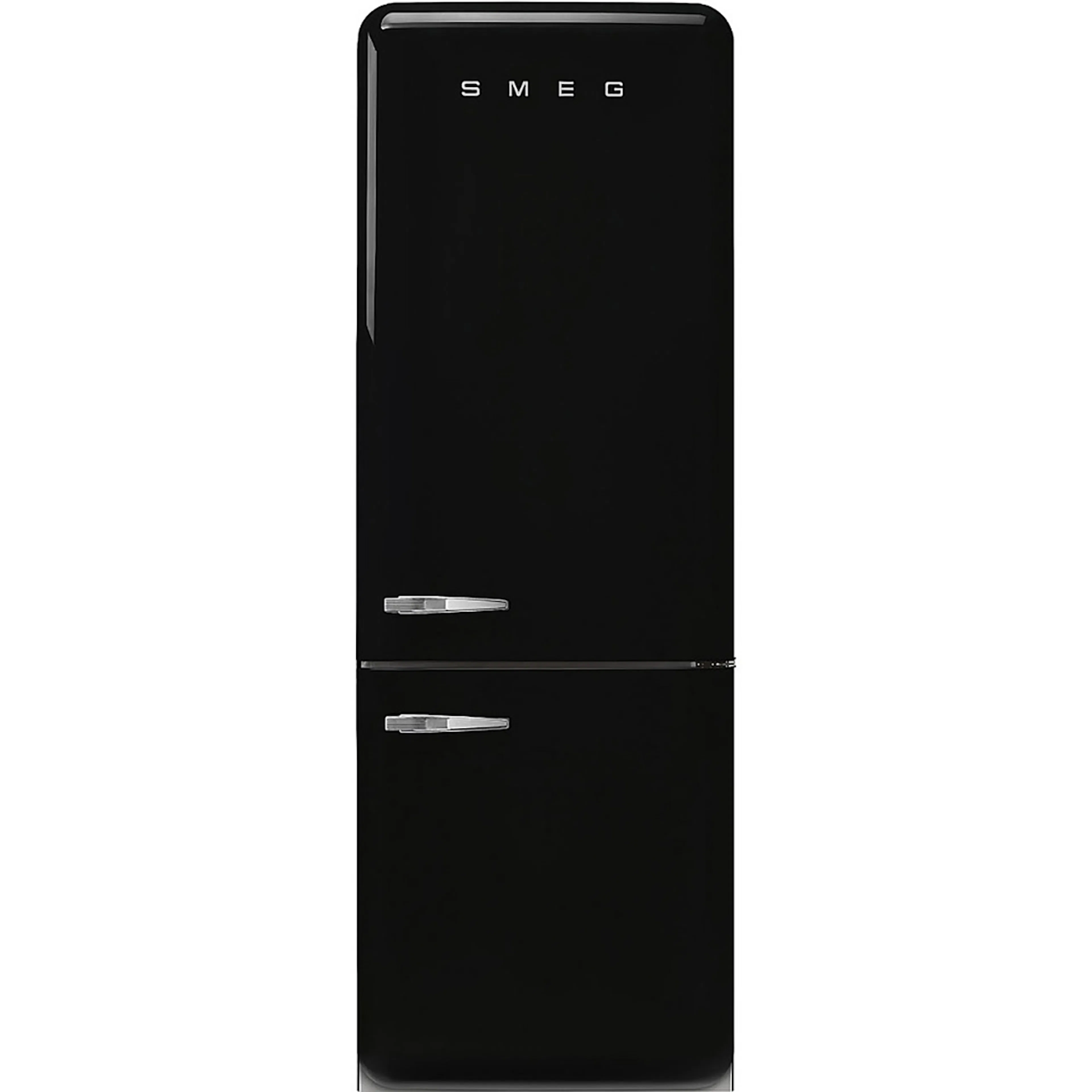 Fristående Kyl/Frys Smeg FAB38RBL6 Retro Svart Högerhängd med No Frost