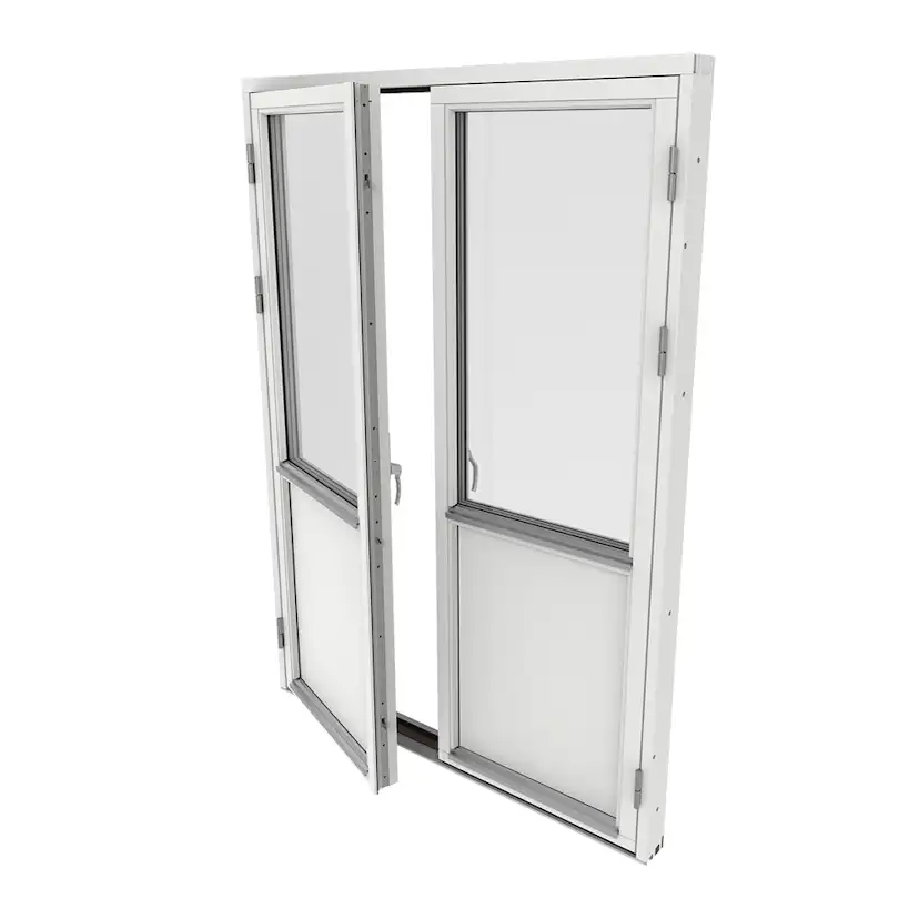 Parfönsterdörr Outline 3-Glas Trä