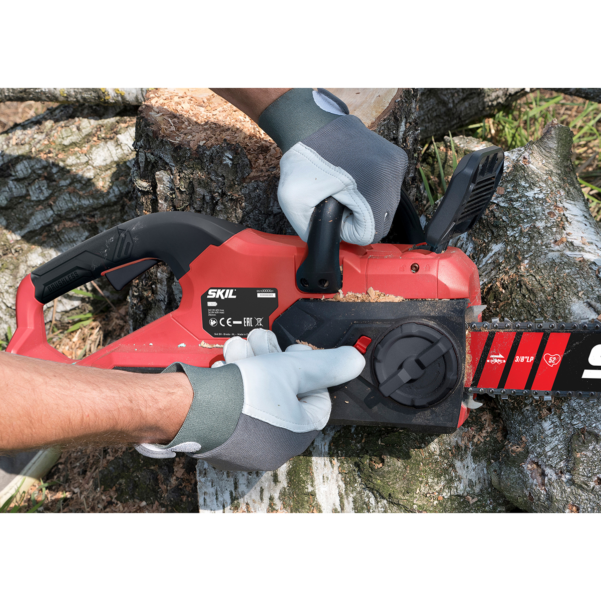 Motorsåg SKIL 0541 CA Kolborstfri Batteridriven