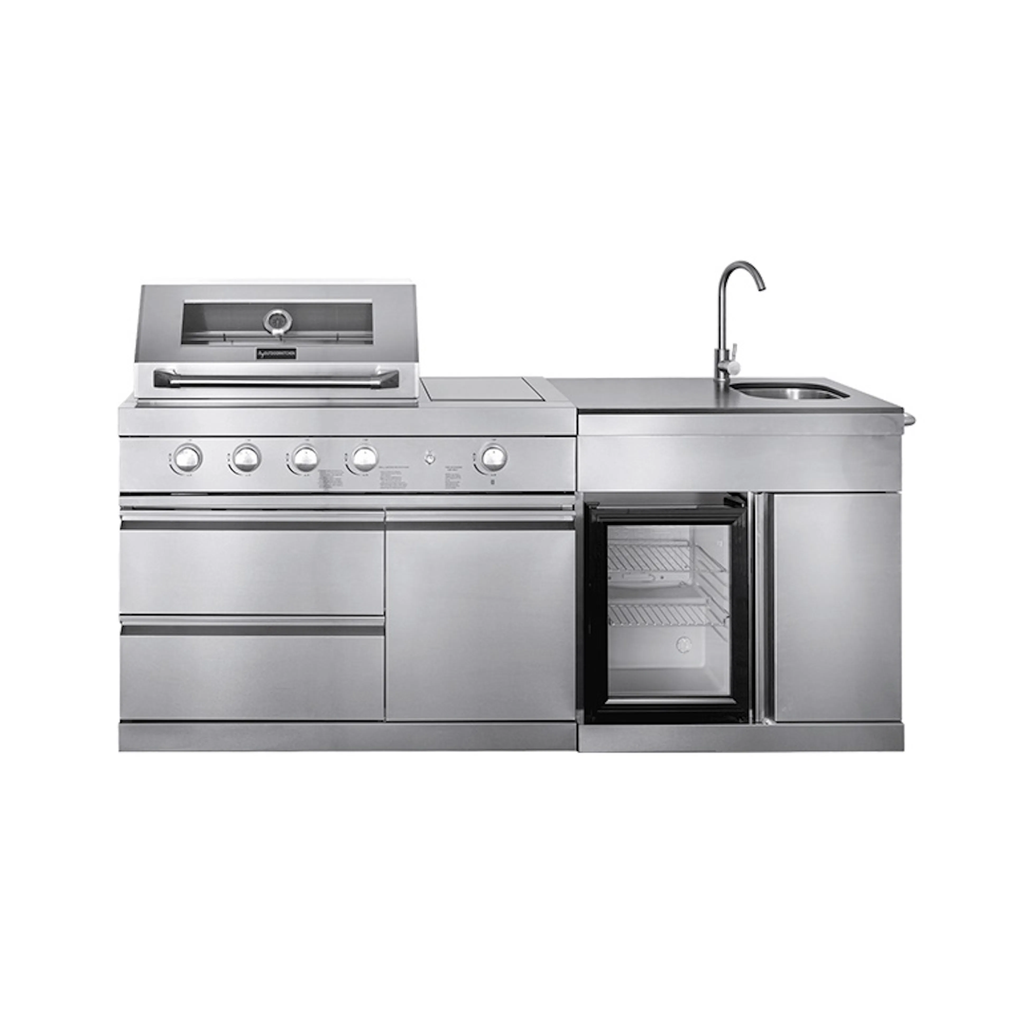 Fristående utekök Myoutdoorkitchen Pure Compact Stainless