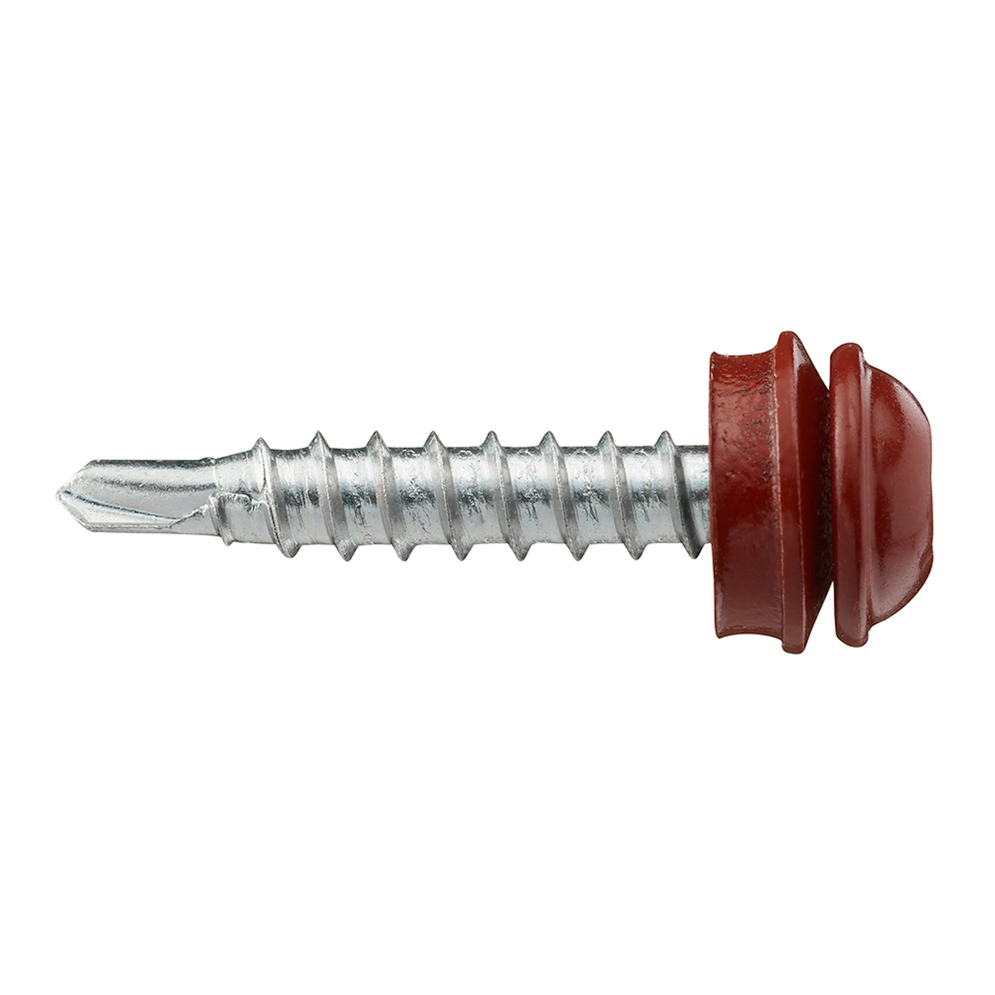 VINDSKIVESKRUV STÅL 4,2x25 UTV MÖRKRÖD 4,2x25 mm, mörkröd Antal: 200 st
