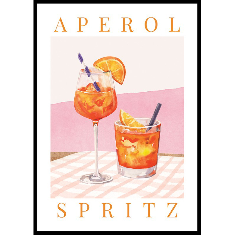 Aperol Spritz Vintage 50x70 50x70 cm
