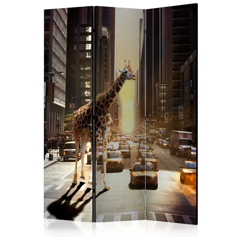 Rumsavdelare Arkiio Giraffe In The Big City 135x172 cm