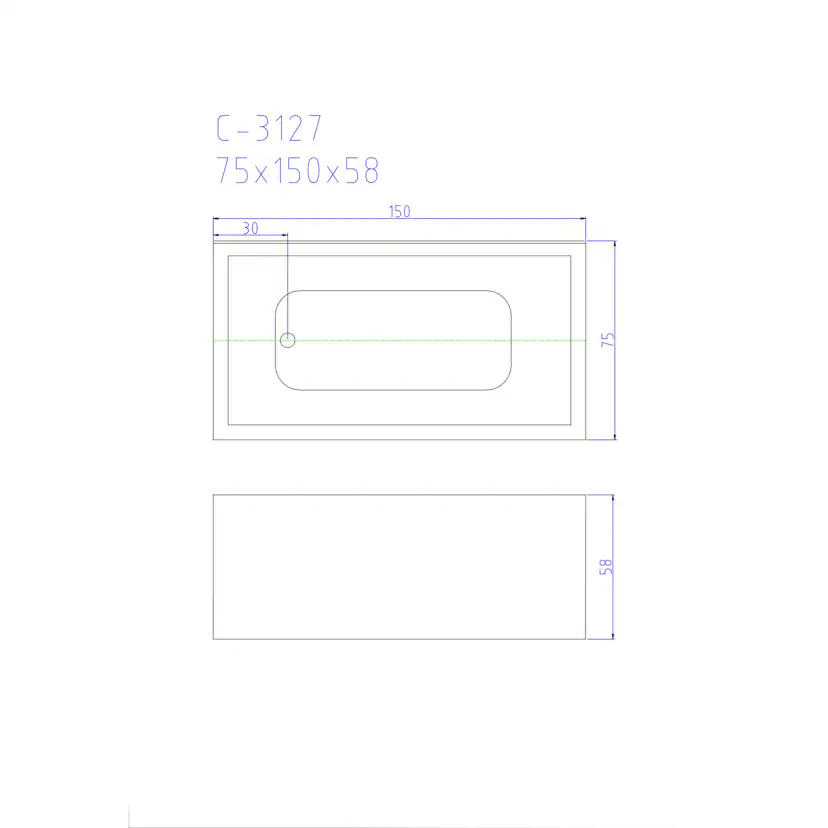 Bubbelbadkar Bathlife Pusta