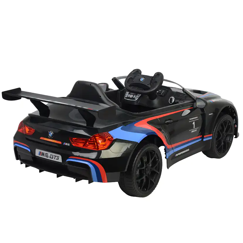 Elbil Nordic Play BMW M6GT3 Licens 12V Svart