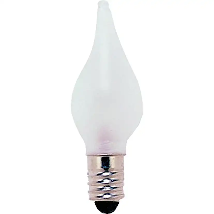 LED-lampa Star Trading Reservlampa E10 24V 1,8W Frostad 3-pack