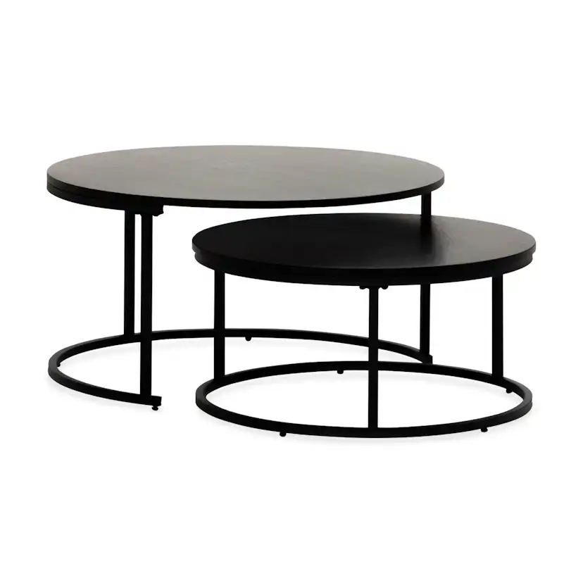 Satsbord In Living Thyra 2st Runda Bord