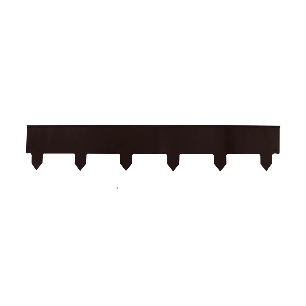 Rabattkant Weibulls 3x18x100 cm Svart 3-Pack