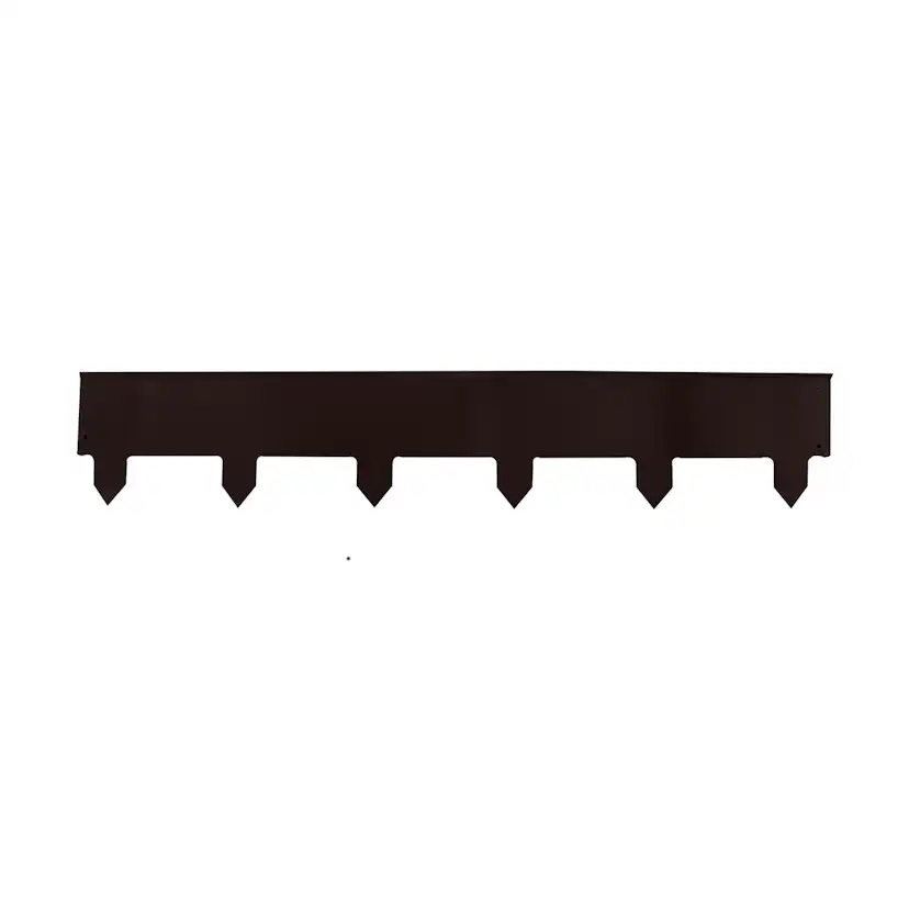 Rabattkant Weibulls 3x18x100 cm Svart 3-Pack