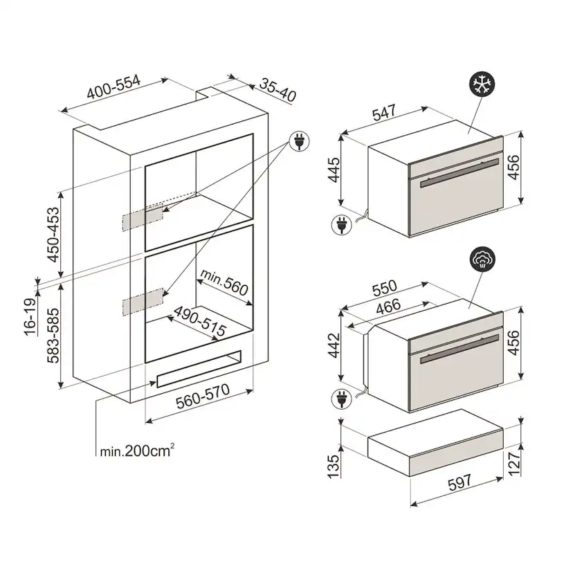 Vakuumlåda Smeg Classic CPV315X