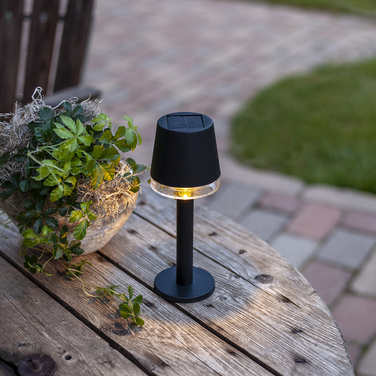 Solcellslampa Star Trading Parvus LED