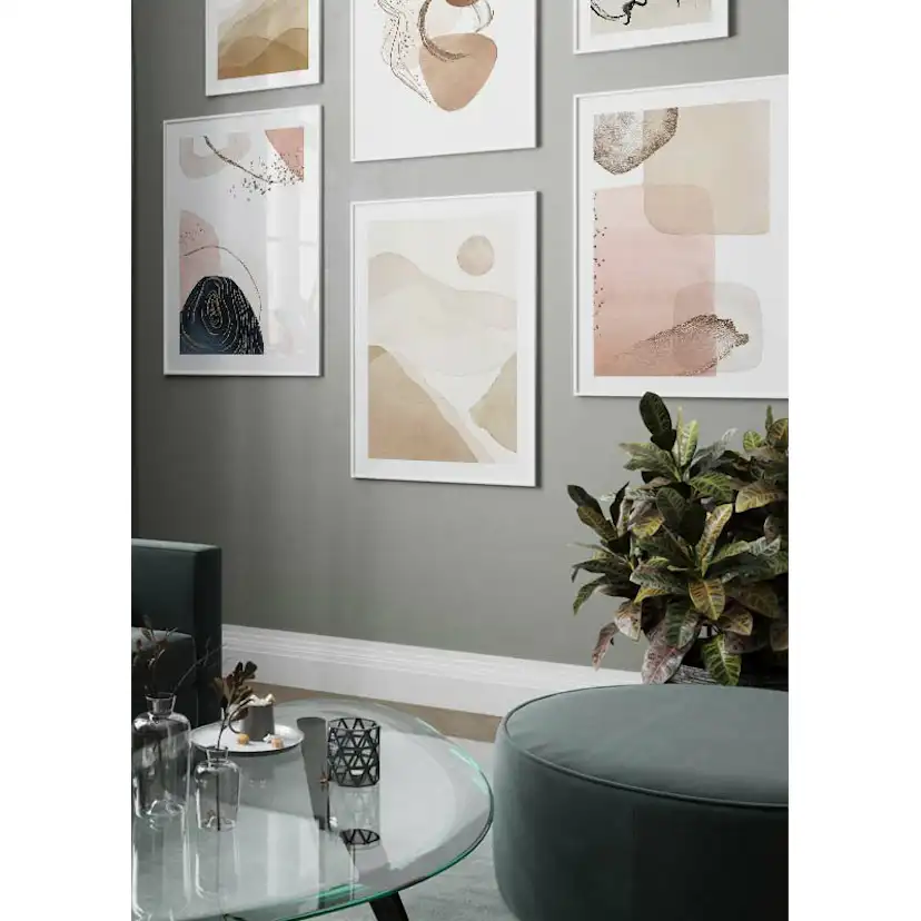 Poster Gallerix Mountain Shapes