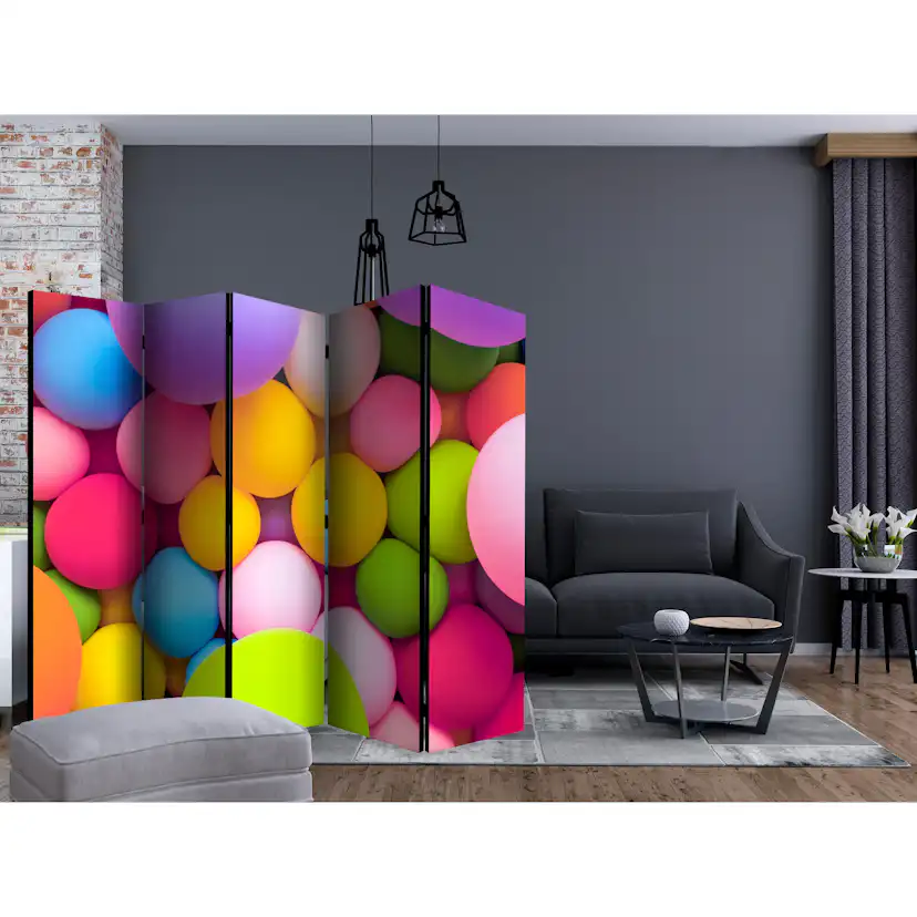 Rumsavdelare Arkiio Colourful Balls II 225x172 cm